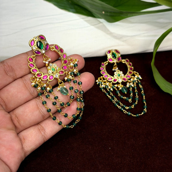 Kundan Earrings 109942
