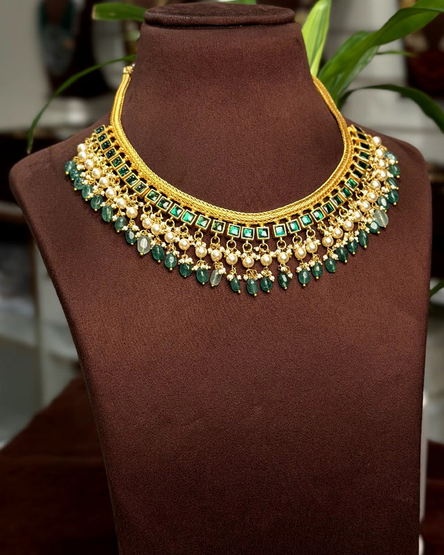 Kundan Neck Set 109946