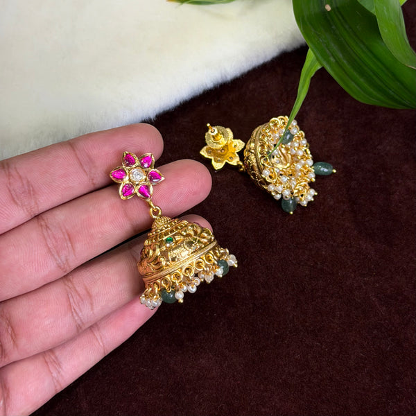 Kundan Earrings 109948