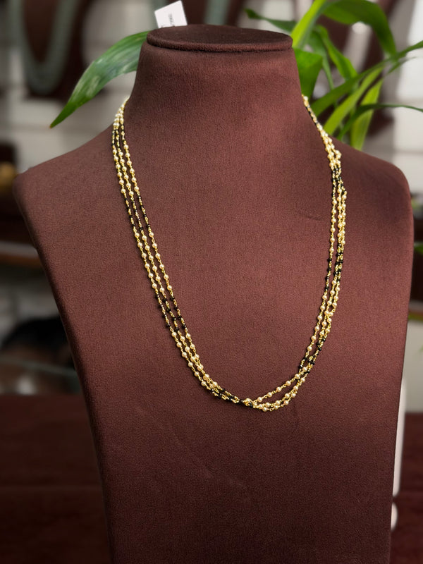 92.5 Silver Black Beads 109960