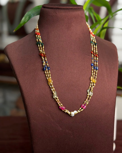 92.5 Silver Beads Neck set 109962