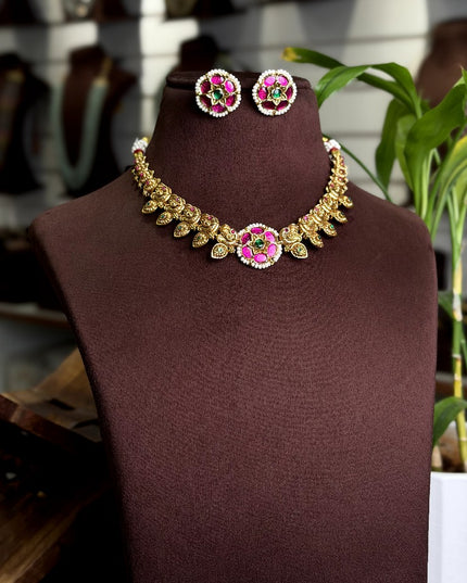 Kundan Neck Set 110003