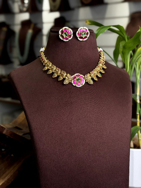 Kundan Neck Set 110003