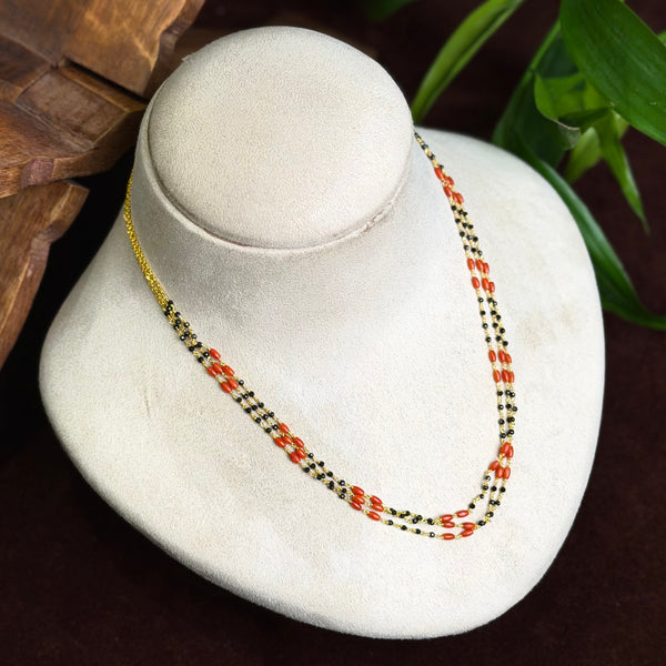 92.5 Silver Black Beads(16inc) 110006