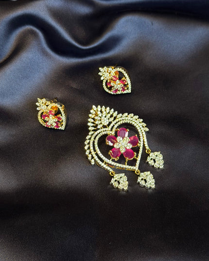 CZ Pendent Set 110034