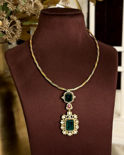 Moissanite Neck Set 110127