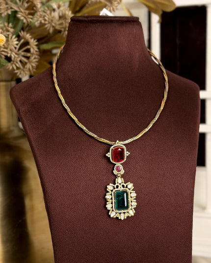 Moissanite Neck Set 110127