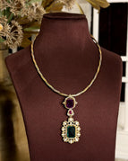 purple green