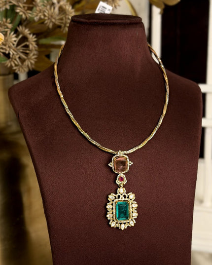 Moissanite Neck Set 110127