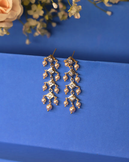 Polki Ear Rings 110261