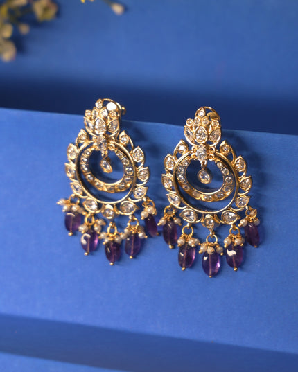 Polki Ear Rings  110273