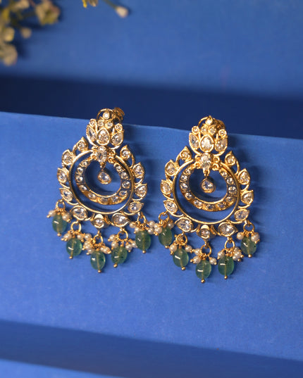 Polki Ear Rings  110273