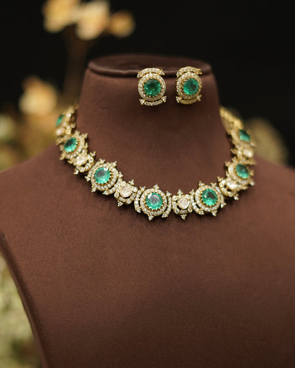 Moissanite Neck set 110397