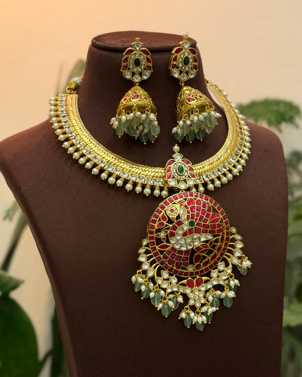 Kundan Neck Set 110651