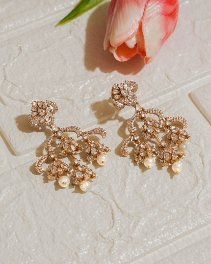CZ Earrings 110663