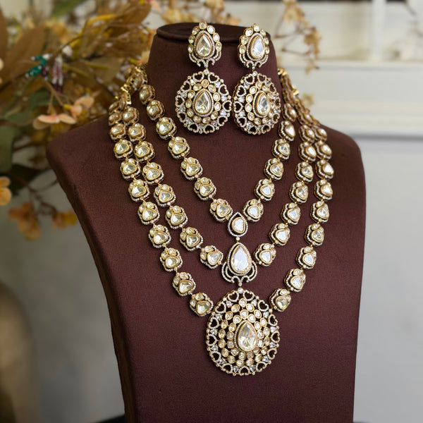 Moissanite Long Neck set 110742