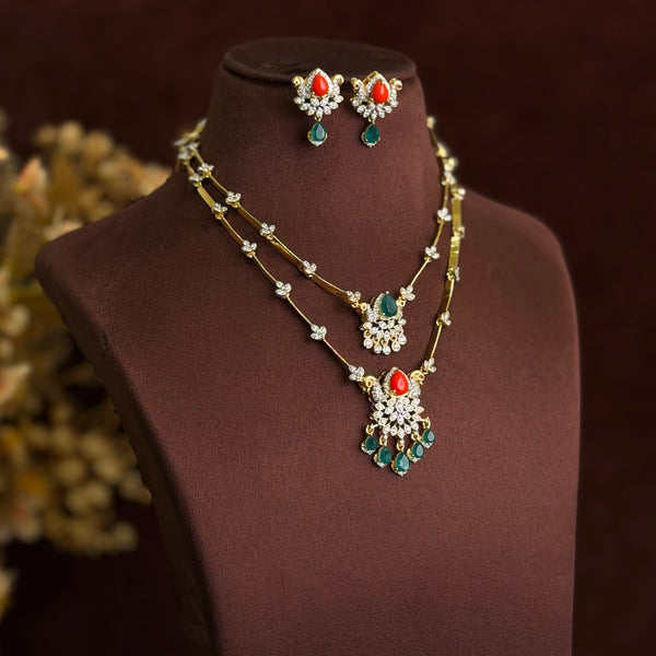 coral and green