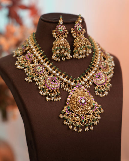 Kundan Neck Set 110839