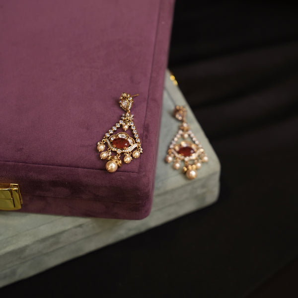 Moissanite Earrings 110842