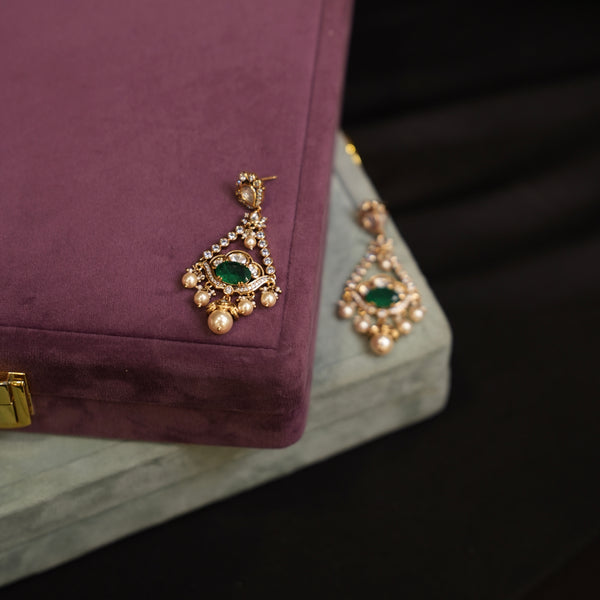 Moissanite Earrings 110842