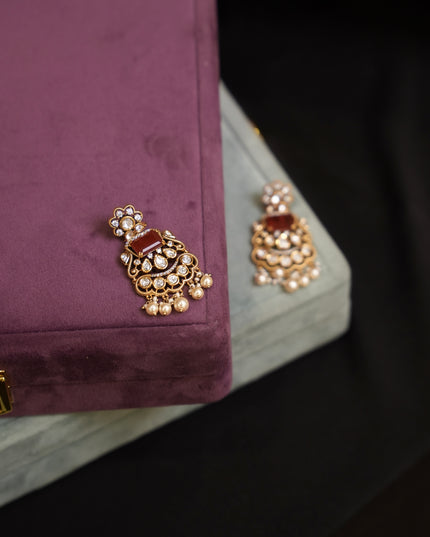 Moissanite Earrings 110844