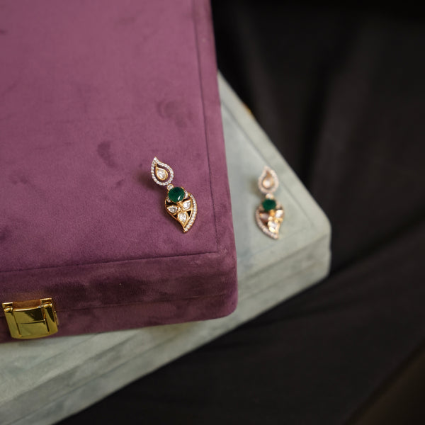 Moissanite Earrings 110845