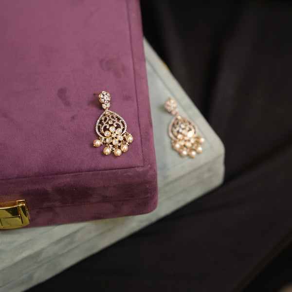 Moissanite Earrings 110846