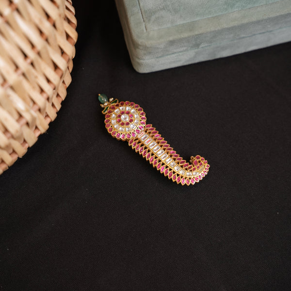 KUNDAN BROCHER 110856