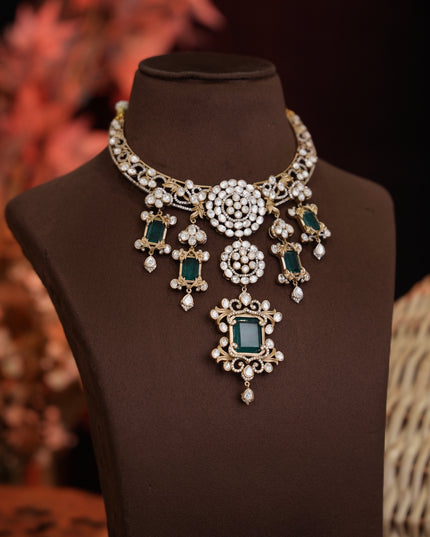 Moissanite Neck Set 110965