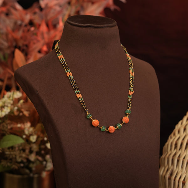 92.5 Silver Black Beads 110967