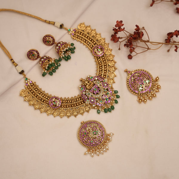 Kundan Changeable Neck Set 111055
