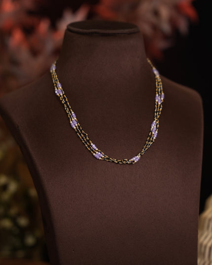 92.5 Silver Black Beads 111082