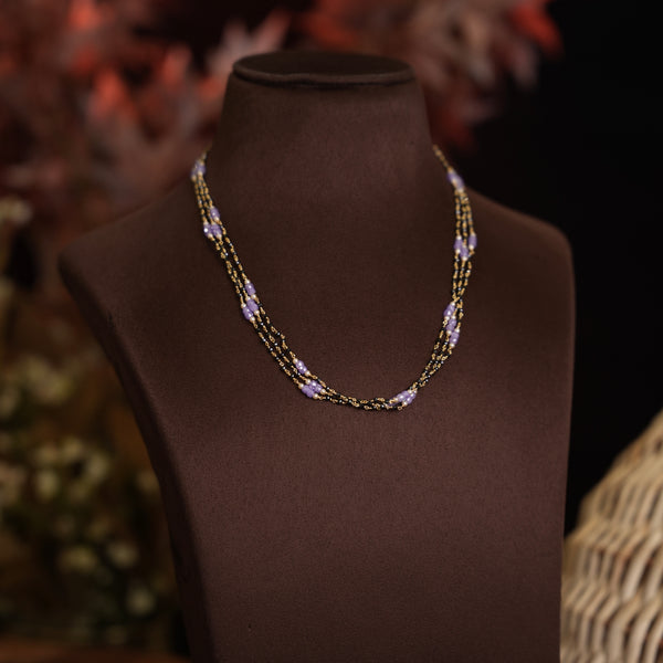 92.5 Silver Black Beads 111082