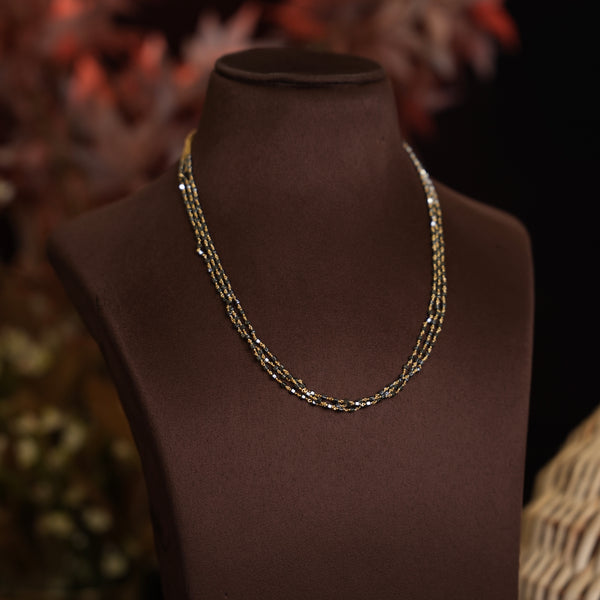 92.5 Silver Black Beads 111083