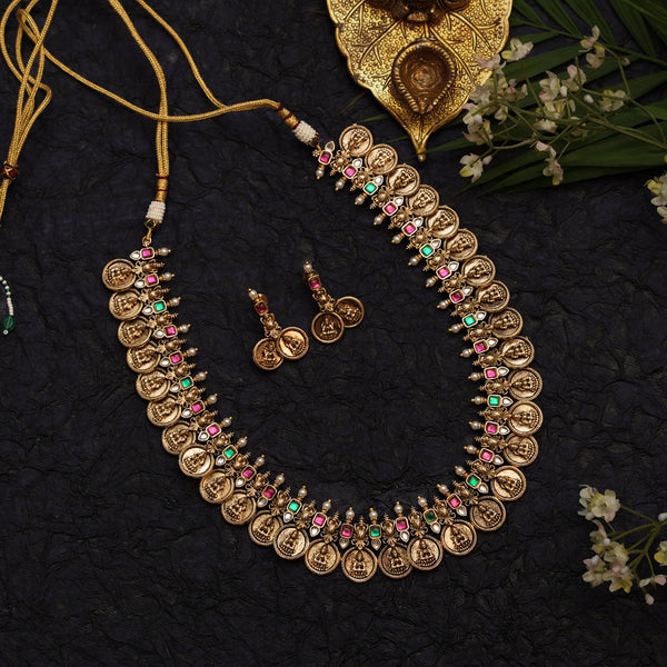 Kundan Kasu Long Haram 111255