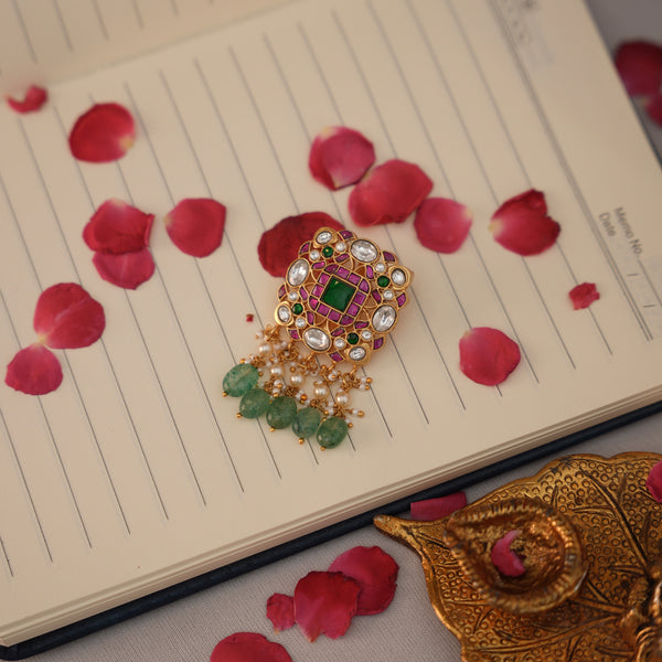 Kundan Lockets 111309