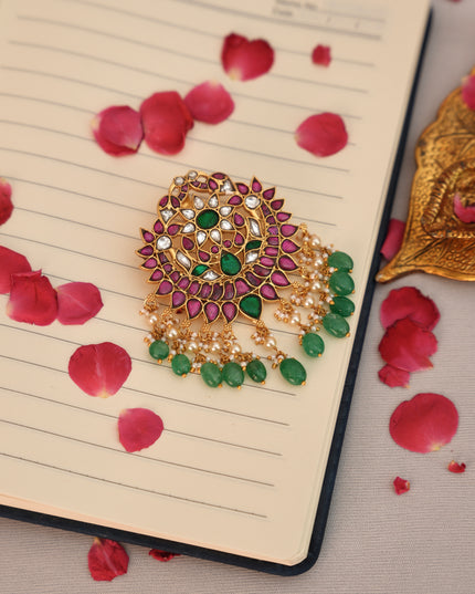 Kundan Lockets 111310