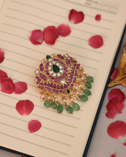 Kundan Locket 111311