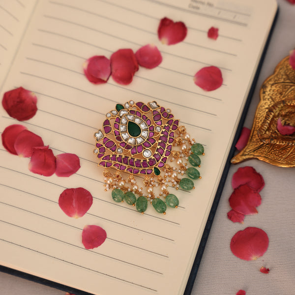 Kundan Locket 111311