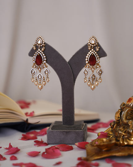 Moissanite Ear Rings 111314