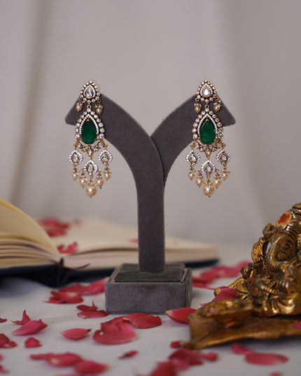 Moissanite Ear Rings 111314