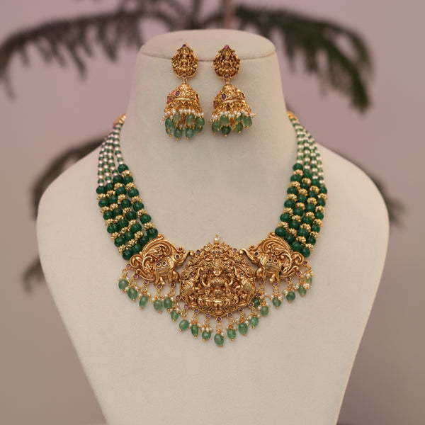 Antique Beads NeckSet 111330