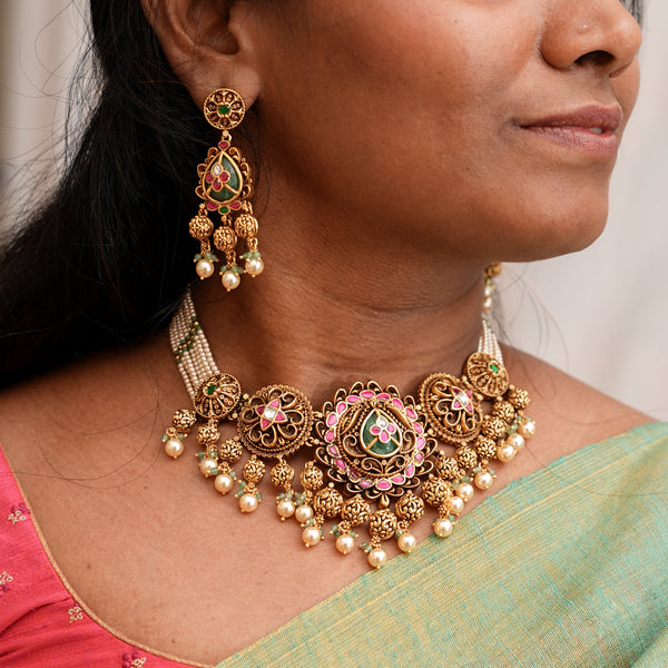 Kundan NeckSets 111441