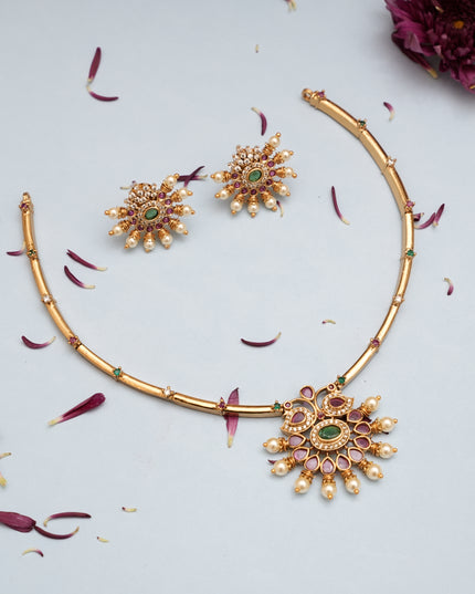 Antique Kanti Neck Set 111480