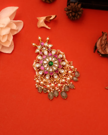 Kundan Locket 111500