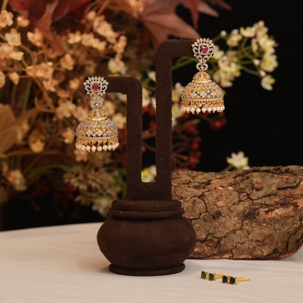 CZ Changeable EarRings 111508