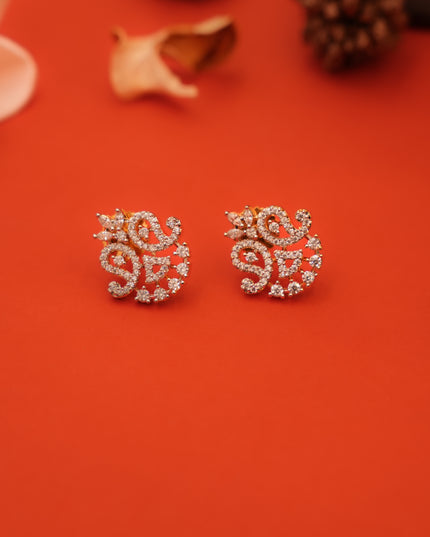 CZ Ear Rings 111509
