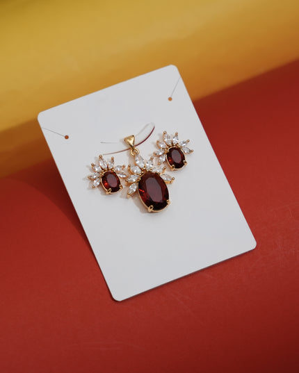 CZ Pendent Set 111511