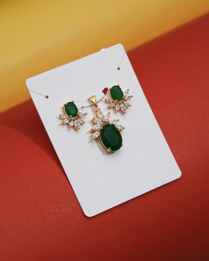 CZ Pendent Set 111511