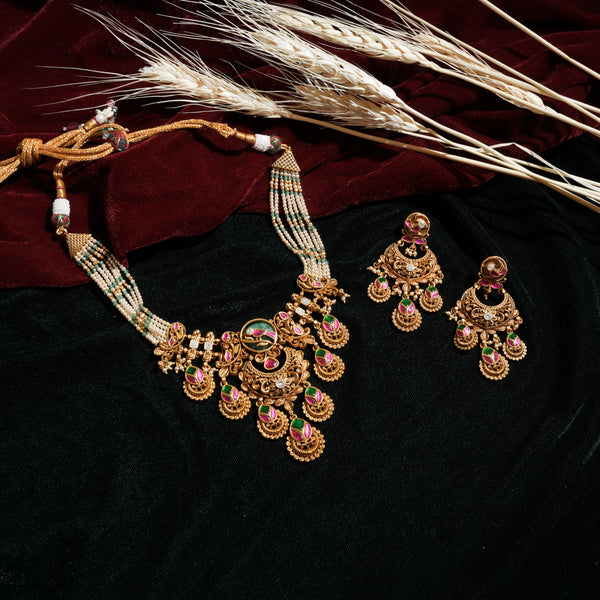 Kundan Neck Set 111662